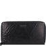  Donna Aurona Geldbörse RFID Leder 19 cm Variante schwarz