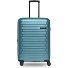  Collection 04 THE MEDIUM + 4 Rollen Trolley M 66 cm mit Dehnfalte Variante ice blue-metallic