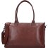  Rock Copal Schultertasche Leder 44 cm Laptopfach Variante dunkelbraun
