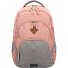  Basic Rucksack 45 cm Laptopfach Variante rosa-grau