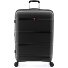  0800 4 Rollen Trolley 76 cm mit Dehnfalte Variante black