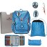  ErgoFlex Light Schulranzen-Set 5-teilig Variante Blue Ice