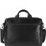  Aarhus Aktentasche Leder 40 cm Laptopfach Variante schwarz