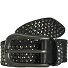  Nietengürtel Leder Variante schwarz | 95 cm