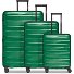  Travel 4-Rollen Kofferset 3-tlg. mit Dehnfalte Variante emerald green metallic