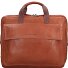  Ivy Lane Aktentasche Leder 40 cm Laptopfach Variante cognac-braun