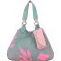  Izzy Medium Limited Leaves Schultertasche 42 cm Variante salbei pink