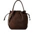  Cool Companion Suede Beuteltasche Leder 38 cm Variante coffee