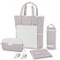  Lindby Wickeltaschenset 4 tlg. Laptopfach Variante muted clay
