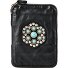  Tosca Geldbörse RFID Schutz Leder 13 cm Variante nero