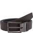  Formal Wendegürtel Leder Variante black | 90 cm