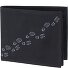  New Cryptan Geldbörse RFID Schutz 12 cm Variante schwarz-footsteps grey