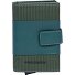  PQ-Earth Kreditkartenetui RFID Schutz Leder 6.5 cm Variante green