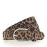  Gürtel Leder Variante taupe-dark brown | 85 cm