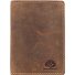  Vintage Ausweisetui RFID Leder 9 cm Variante braun