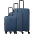  Air Stripe 4 Rollen Kofferset 3-teilig mit Dehnfalte Variante navy