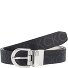  Gürtel Leder Variante mono-black | 100 cm