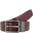  Business Wendegürtel Leder Variante dark brown | 105 cm