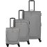  Umbria 4 Rollen Kofferset 3-teilig mit Dehnfalte Variante smoky grey