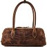  Vintage Schultertasche Leder 42 cm Variante braun