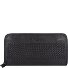  Wave Geldbörse RFID Schutz Leder 19 cm Variante black