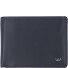  Polo Geldbörse RFID Schutz Leder 12.5 cm Variante marineblau