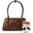  Amelie Schultertasche Leder 33 cm Variante walnut