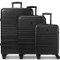  Baseliner 4 Rollen Kofferset 3-teilig Variante black