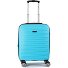  5493 4 Rollen Kabinentrolley S 53 cm mit Dehnfalte Variante petroleum