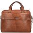  Saddle Aktentasche Leder 41 cm Laptopfach Variante cognac