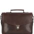  Roma Aktentasche Leder 39 cm Laptopfach Variante braun