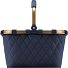  Carrybag Shopper Tasche 48 cm Variante frame rhombus midnight gold