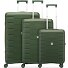  Skyline 2.0 Neon 4 Rollen Kofferset 3-teilig Variante militärisch