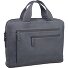  Den Haag Aktentasche Leder 38 cm Laptopfach Variante grau