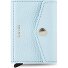  Enveloppe Geldbörse RFID Schutz Leder 10 cm Variante ice blue