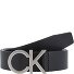  Gürtel Leder Variante black | 90 cm