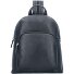  Luis City Rucksack Leder 28 cm Variante schwarz