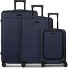  London 4 Rollen Kofferset 3-teilig mit Dehnfalte Variante dark navy