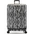  EZ Fashion 4 Rollen Trolley L 76 cm mit Dehnfalte Variante zebra