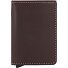  Slimwallet Original Kreditkartenetui Geldbörse RFID Leder 6,5 cm Variante chocolate