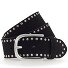  Nietengürtel Leder Variante schwarz | 95 cm