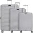  Travel Line 4500 4 Rollen Kofferset 3-teilig mit Dehnfalte Variante grey