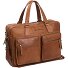  Wax Pull Up Aktentasche Leder 43 cm Laptopfach Variante cognac