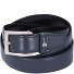  Business Gürtel Leder Variante marine | 105 cm