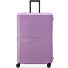 x United Colors of Benetton Color Block Hardside 4-Rollen Trolley 76 cm Variante lavender
