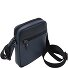  Boston Umhängetasche Leder 22 cm Variante blue