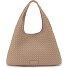  Paz Weave Silky Schultertasche Leder 42 cm Variante cream