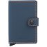  Miniwallet Kreditkartenetui RFID Schutz Leder 6.5 cm Variante nightblue orange