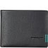  Monaco Geldbörse RFID Schutz Leder 9 cm Variante nero