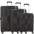  Sunchaser 4 Rollen Kofferset 3-teilig Variante black